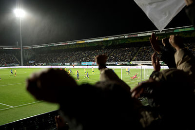 Die bal valt binnen! © De Brouwer