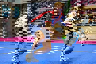 Om ieder punt wordt gestreden. © Pro Shots