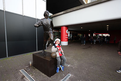 Kerst en Pasen worden hier overduidelijk door elkaar gehaald. © De Brouwer