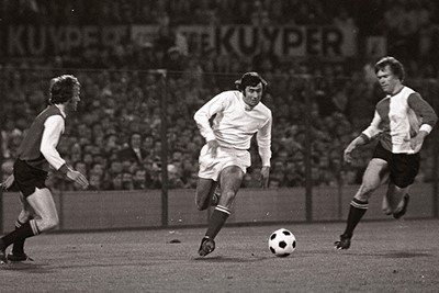 Over clubiconen gesproken. Mister Ajax in seizoen 1971/1972. © AFC Ajax
