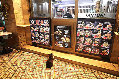 Een broodje warm vlees graag. © De Brouwer