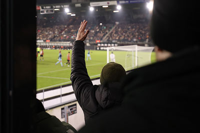 Al na drie minuten tegen een achterstand aankijken, is niet fijn. © De Brouwer