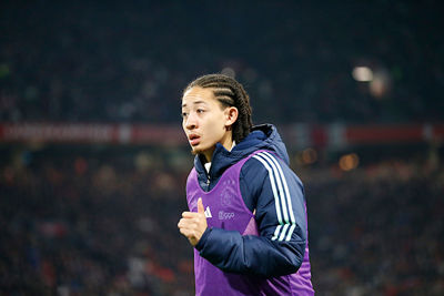 Hij liep veel warm, maar tot een invalbeurt kwam het niet. © De Brouwer