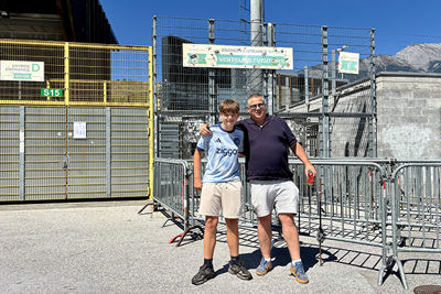 De eerste supporters zijn er al! © Ajax Life