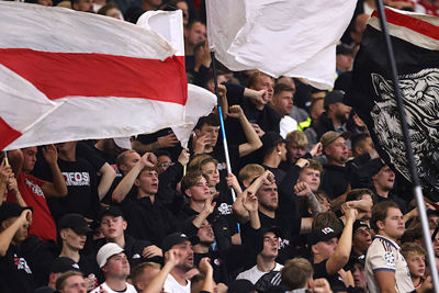 We zien Ajax een halfuur leuk meedoen. © De Brouwer