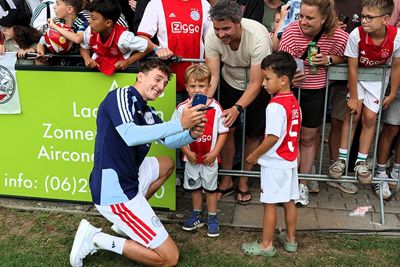Dit maakt de voorbereiding vaak zo leuk. © SV Ajax