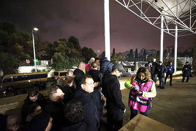 Even het scanpunt veiligstellen. © De Brouwer