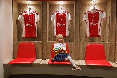 Naar de kleedkamer van Ajax! © Pro Shots