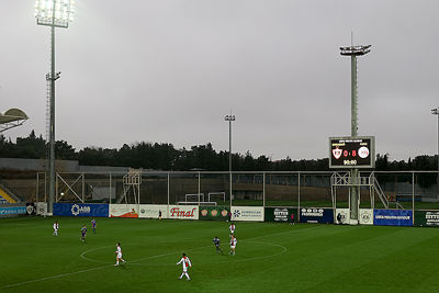 De jonkies walsen echt over FK Qarabag heen. © De Brouwer