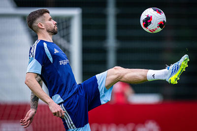 We zagen Henrique mooie duels uitvechten met Carrizo. © Pro Shots