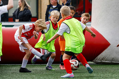 Zien we hier de Ajaxsterren van de toekomst? © Pro Shots