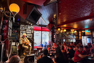 Live muziek erbij. Dublin is er eentje voor in de boeken! © De Brouwer
