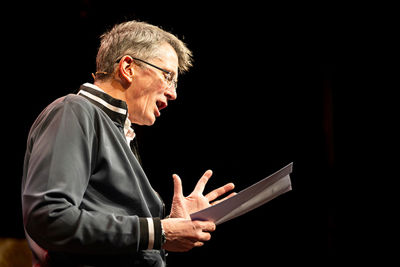 Pieter Stroop van Renen, clubdichter van Ajax, vat het jaar samen in poëzie. © Pro Shots
