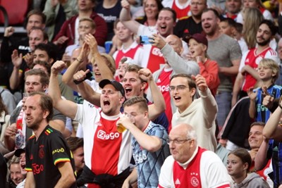 Hier worden we vrolijk van. © SV Ajax