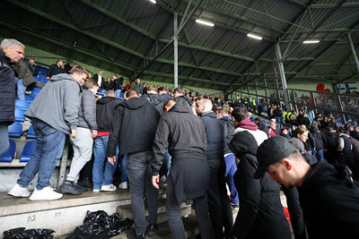 Opnieuw druipen we af. Ditmaal richting play-offs. © De Brouwer